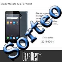 Sorteo MEIZU M2 Note 4G LTE Phablet