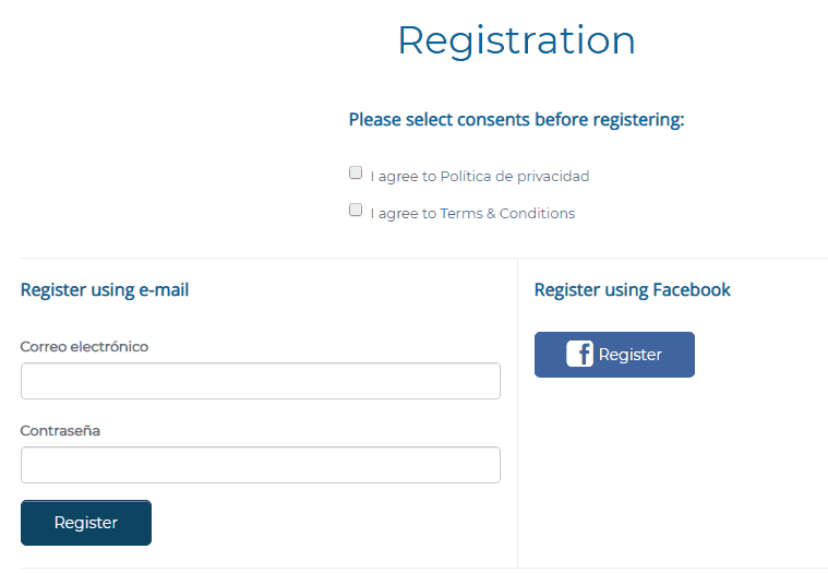 SurveyRewardz: "Registro"